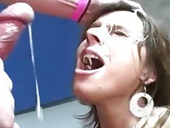 Bukkaké, Sperme dans la bouche, Ejac, Faciale
