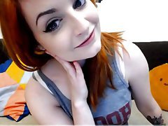 Big Boobs, Redhead, Webcam